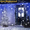 Pohádková světla venkovní napájení pro balkon LED ledový Náhled obrázku produktu 4