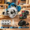Scie Circulaire Portative Sans Fil 21V 2000W Brushless, Voir les images du produit 5