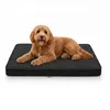 Hundebett Hundekissen Hundematte Cord Schwarz 90X60X8 Cm Produktbild-Vorschau 2