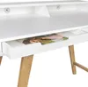 WOHNLING Schreibtisch 110 x 85 x 60 cm MDF-Holz Produktbild-Vorschau 10