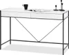 Bureau large DAMJAR - noir / blanc Voir les images du produit 1
