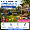 TK Gruppe Timo Klingler XXL Chaîne de fanions tissu 100 Voir les images du produit 7