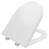 Toilettendeckel D Form WC-Sitze, Kurzer Toilettensitz mit Produktbild-Vorschau 10