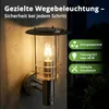 Grafner® Edelstahl Wandlampe mit Bewegungsmelder 17WBPIR Produktbild-Vorschau 2