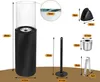 YUENFONG Bioethanol Standkamin 80x23x23 cm, Runder Produktbild-Vorschau 2