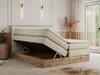 Boxspring kontinentální postel VENETO KING kombinace dřeva Náhled obrázku produktu 2