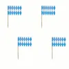 Papstar Deko Picker bandiere bianco blu 8cm 200 pezzi Anteprima dell’immagine prodotto 6
