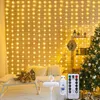 3x2M 200LEDs LED Lichterkette Lichtervorhang Warmweiß mit 8 Produktbild-Vorschau 9