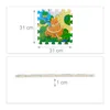 relaxdays puzzle podložka dinosaurus zelená/farebná 90,0 x Náhľad obrázku produktu 4