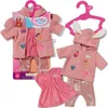 Zapf BABY born Mantel Set mit Kleid 43cm Produktbild-Vorschau 1