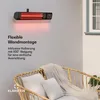 Klarstein Infrarot Wandheizung 2000W – Wandmontage, IP65, 9 Produktbild-Vorschau 3