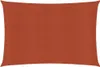Zonnezeil 160 g/m² 3x5 m HDPE terracottakleurig Productafbeelding-voorbeeld 1