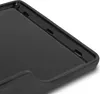 A close-up view of the corner of a black cast iron grill plate. Podgląd zdjęcia produktu