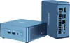 Two blue mini PCs are shown against a white background. One is in the foreground, and the other is in the background. Náhľad obrázku produktu