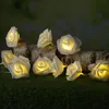 LED Lichterkette Rosen - 10 leuchtende Rosen - Timer - Produktbild-Vorschau 4