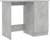 A concrete grey desk with a drawer and a cabinet. Podgląd zdjęcia produktu