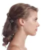 Haarspelden, dames, set van 3 stuks, ivoor, marineblauw, Productafbeelding-voorbeeld 2