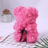 25 cm romantische falsche Rosenblumenschaumbär Doll Produktbild-Vorschau 5