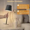 Tischlampe Kabellos, LED Tischleuchte, Dimmbar Touch Akku Produktbild-Vorschau 4