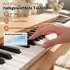 COSTWAY 88 Tasten Digitalpiano mit Ständer, E-Piano mit Produktbild-Vorschau 6