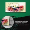 Dekor Leinwand Uhr Wandbilder 60x30 Gemälde Abstrakte Produktbild-Vorschau 5
