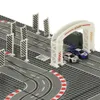 Auto della polizia elettrica pista 2 auto piloti curve Anteprima dell’immagine prodotto 6