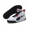 Puma Backcourt Mid White Black High Risk Red Silver Größe Produktbild-Vorschau 1