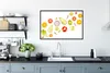 MuchoWow® Gerahmtes Poster Kopfsalat - Apfel - Weiß 90x60 Produktbild-Vorschau 3
