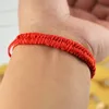 Armband im chinesischen Stil, rotes Seil, geflochtener Produktbild-Vorschau 7