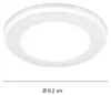 Led inbouwspot Aura 8,2cm wit Productafbeelding-voorbeeld 4