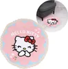 Hello Kitty Runder Teppich, rosa, rutschfest, mit Spitze Produktbild-Vorschau 1