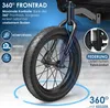 KESSER® Hundeanhänger Boxer 3-in-1 Hundebuggy & Jogger Produktbild-Vorschau 8