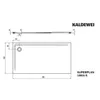 Kaldewei 386447980672 DW SUPERPLAN Mod.1864-5, 1000 x 1800, Produktbild-Vorschau 2