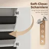 Schuhschrank – schmaler, fünfstöckiger Schuhschrank – mit Produktbild-Vorschau 5