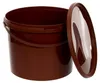 BenBow Eimer mit Deckel 10L x1 Braun - lebensmittelecht, Produktbild-Vorschau 4
