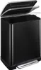 EKO - E-Cube Treteimer 50 Liter - Stainless steel Plastic  Produktbild-Vorschau 3