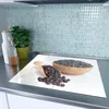Spritzschutz Herdabdeckplatte Schneidebrett aus Glas Produktbild-Vorschau 2