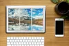 MuchoWow® Laptop Aufkleber Sticker Cover Aussicht - Berge - Produktbild-Vorschau 2