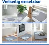 WENKO Badematte Astera Vorleger Grau Diatomit Badeteppich Produktbild-Vorschau 9