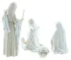 Krippenfiguren-Set "Heiligabend" 4 Weihnachtsfiguren aus Produktbild-Vorschau 3