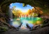 Selbstklebende Folie Fototapete - Turquoise Lake 441x315 cm Produktbild-Vorschau 5