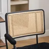 Silla de oficina de chenilla con respaldo trenzado, Vista previa de la imagen del producto 2