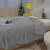Decke Bett Sessel Dekoration Quadrat geprägt 160x200cm Produktbild-Vorschau 9