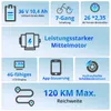 HITWAY BK32 E-Bike 26" x 2,35 Reifen Elektrofahrrad, 36V Produktbild-Vorschau 2