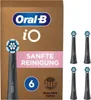 A product package for Oral-B iO toothbrush heads, with several brush heads shown to the right. Produktbild-Vorschau
