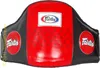 Fairtex BPV1 Leder Bauchpanzer, Farbe Rot/Schwarz Produktbild-Vorschau 1