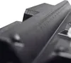 A close-up, angled view of a black modular storage system component, showing a textured surface and a ruler-like marking. Produktbild-Vorschau