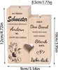 Luckyyds portacandele in legno con candele Regalo ideale Anteprima dell’immagine prodotto 4