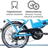 Zündapp Z101 20" elektrick  skl dac  kolo pro dospel  150 - Náhled obrázku produktu 7
