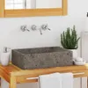 vidaXL Waschbecken 45x30x12 cm Marmor Hochglanz-Grau Produktbild-Vorschau 11